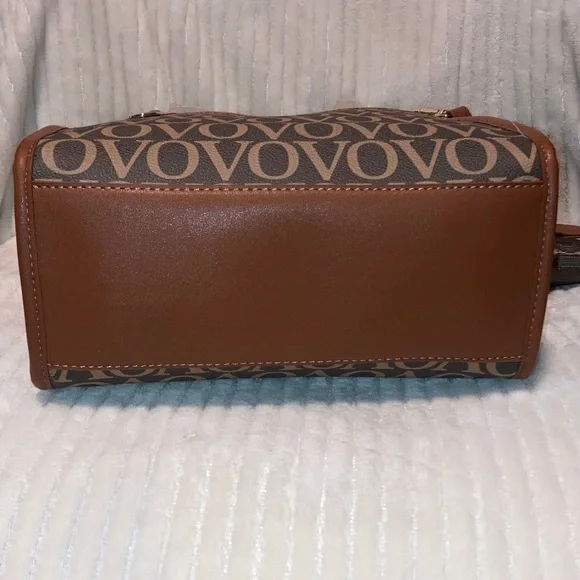 Valentino Orlandi Elegant Brown and Tan Tote NWT perfect condition - Picture 4 of 7